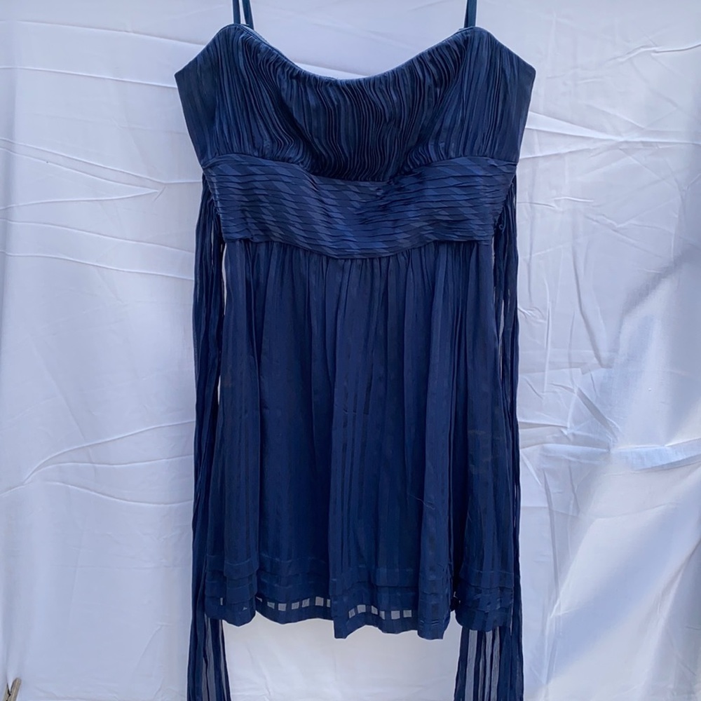 Women's Blue mini prom dress